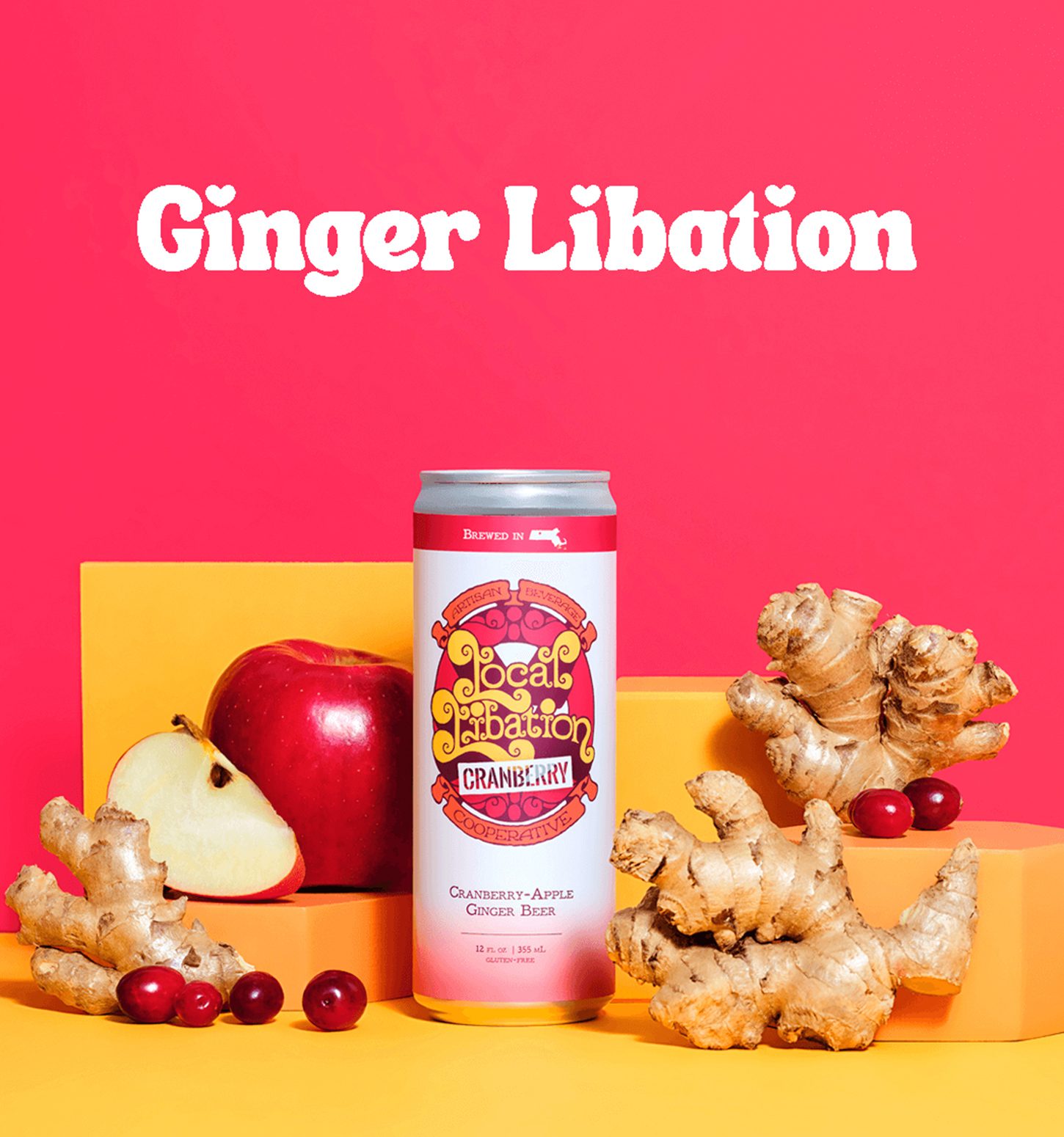 ad for Ginger Libation
