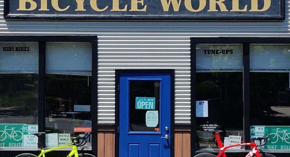exterior of Bicycle World