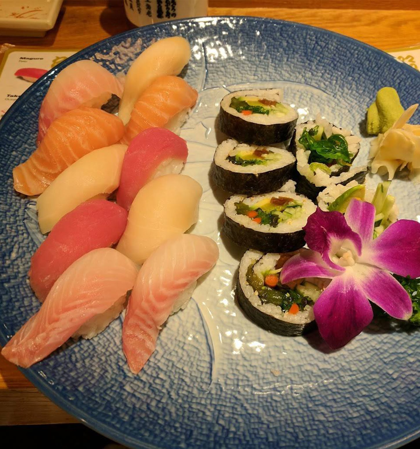 sushi at New Fortune