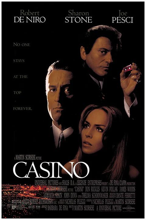 Poster for Martin Scorsese Film, Casino