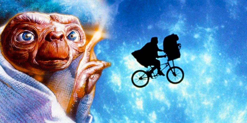 poster for the movie E.T.