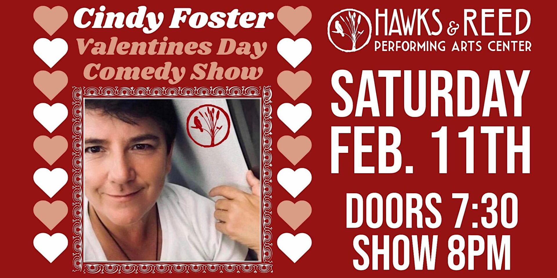 Cindy Foster Valentines Day Comedy Show Visit Greenfield, MA