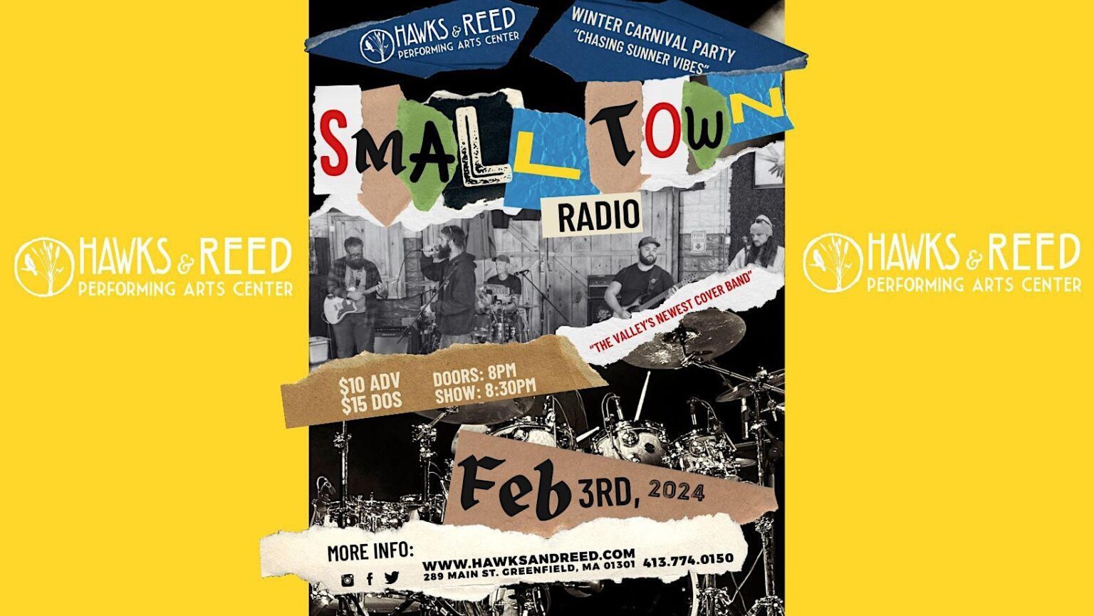 Winter Carnival Party Featuring Small Town Radio Visit Greenfield, MA