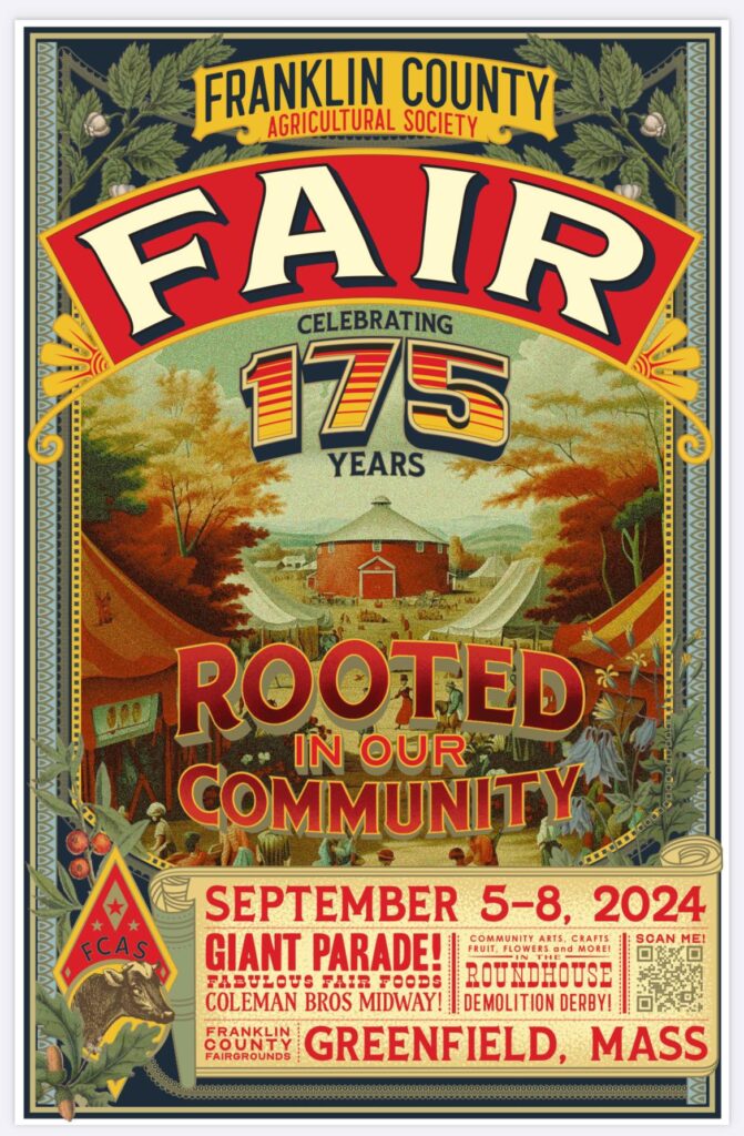 Franklin County Fair Poster 2024