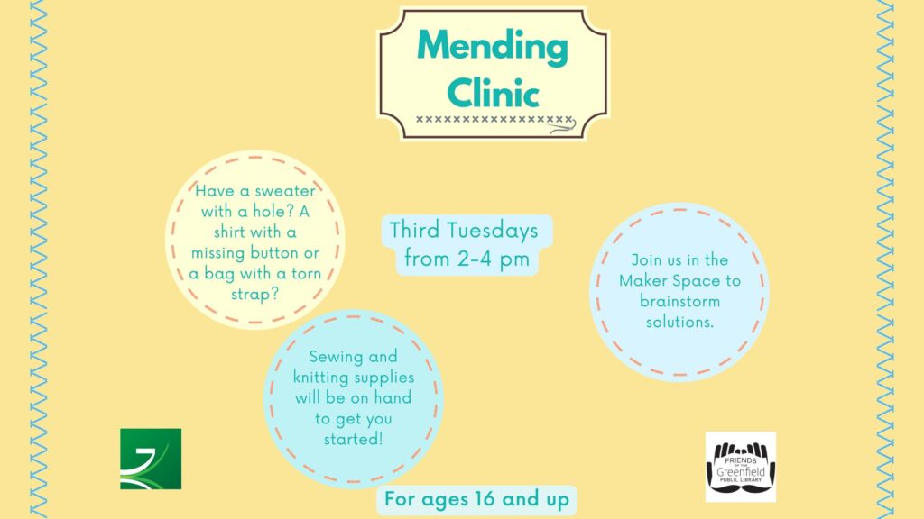 Mending Clinic (Presentation) Mending Clinic (Presentation)