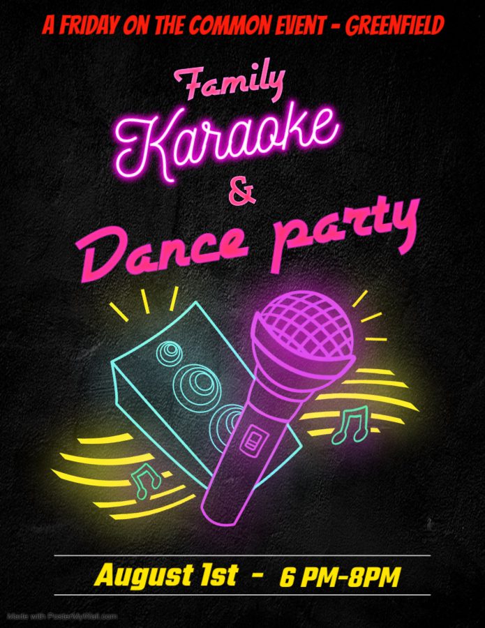 August 1 Karaoke Dance party Flyer 2 August 1 Karaoke Dance party Flyer 2
