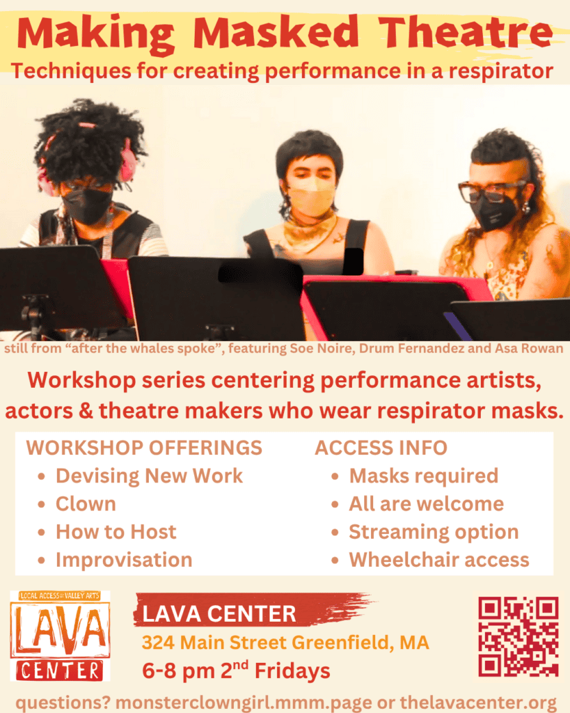 making masked theatre LAVA 1